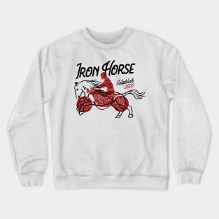 Iron Horse (white) Crewneck Sweatshirt